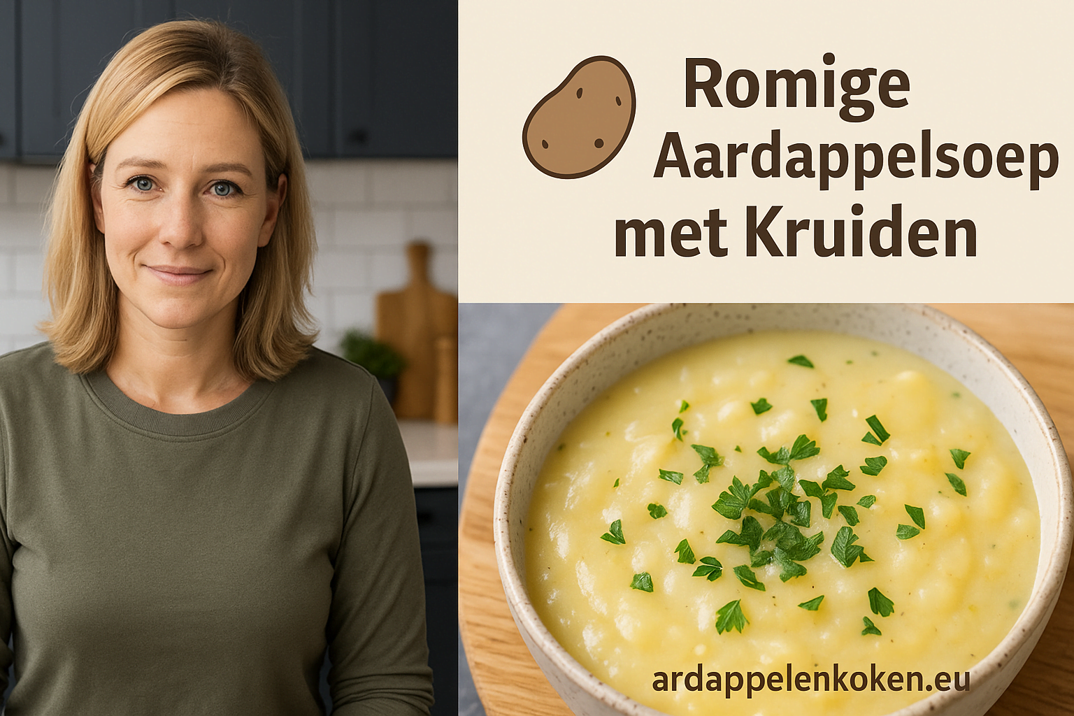 Romige Aardappelsoep met Kruiden